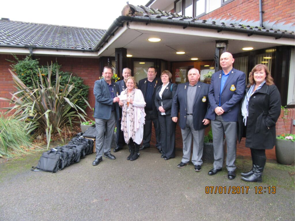 Acorn's Hospice visit Birmngham Jan 2017